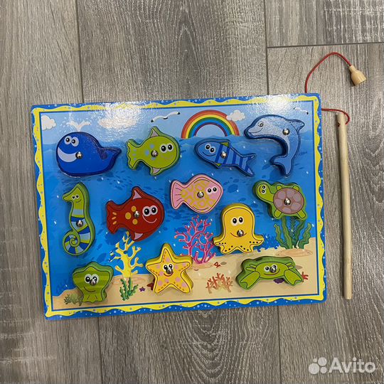 Развивающие деревянные игрушки