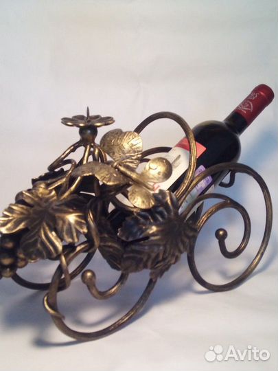 Подставка для бутылки, подсвечник