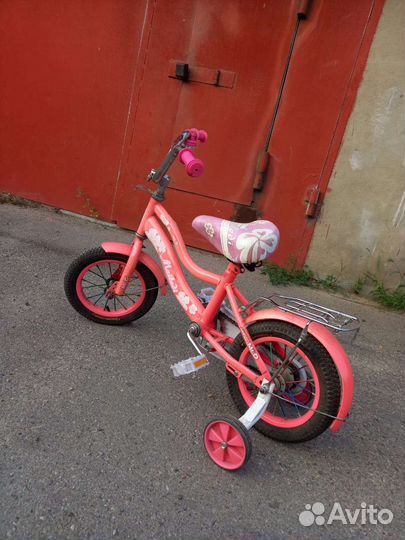 Детский велосипед бу 4-х колёсный