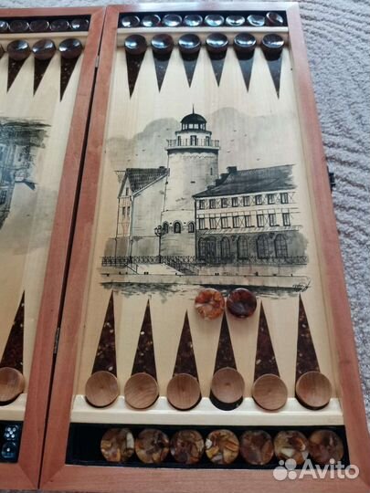 Нарды ручной работы новые