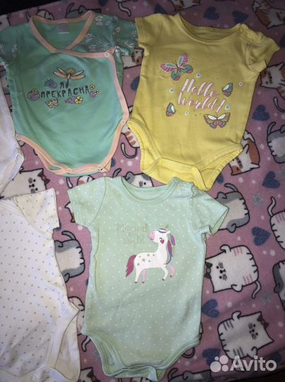 Боди для девочки 56-62