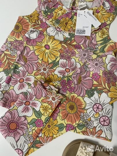 Комплект hm 92 новый футболка легинсы