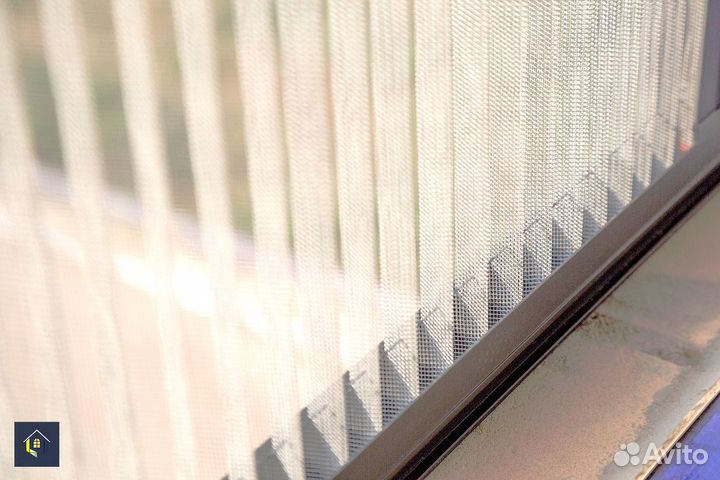 Москитная сетка. Плиссе. На дверь