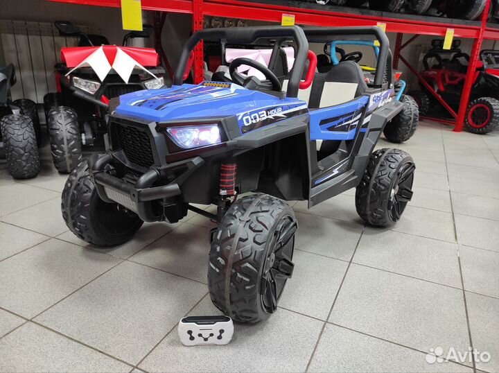 Детский электромобиль новый машинка Багги пульт