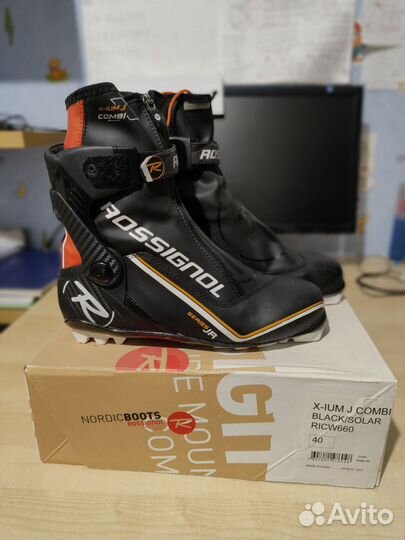 Лыжные ботинки rossignol x-ium combi jr 40