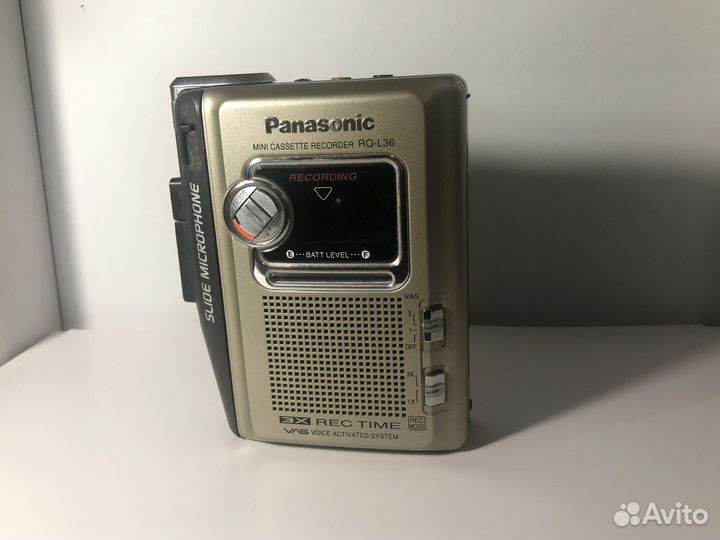 Кассетный диктофон panasonic