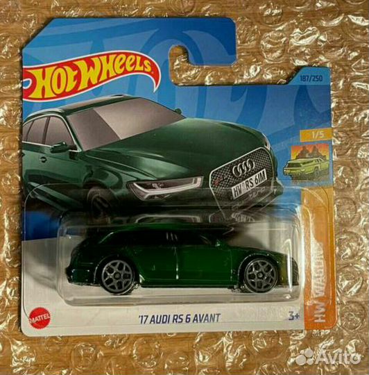 Hot wheels audi rs6 avant