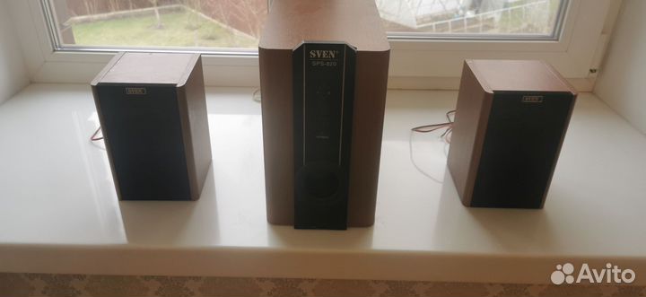 Акустические колонки Sven SPS-820 система 2.1