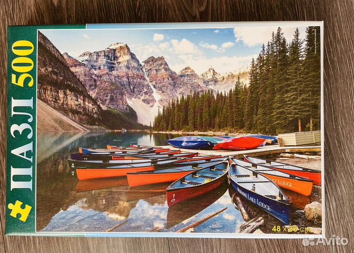 Пазлы на 500 и 600 деталей