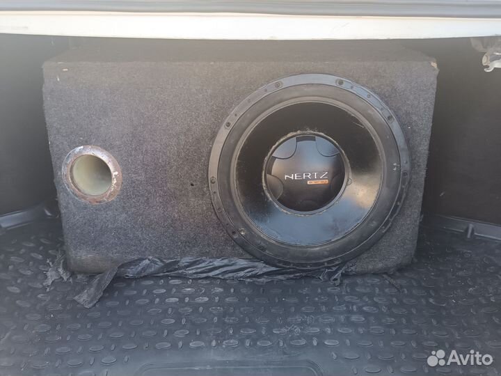 Сабвуфер и усилитель