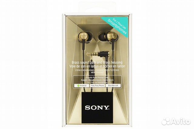 Наушники Sony MDR-ex650ap новые купить в Санкт-Петербурге | Электроника ...