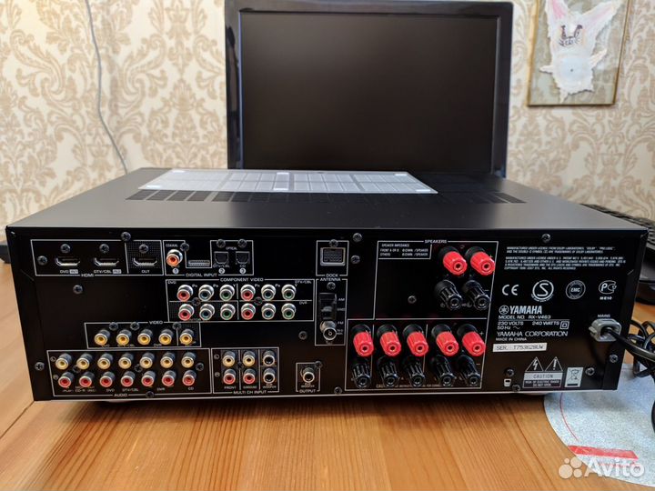 Домашний кинотеатр yamaha NS-P8900 / RX-V463