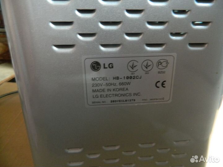 Хлебопечка lg