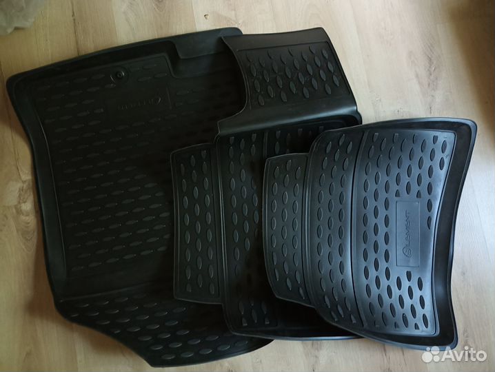 Коврики 3d для Hyundai Solaris 2014-2016, новые
