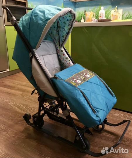 Санки-коляска Nika - Наши Детки 3