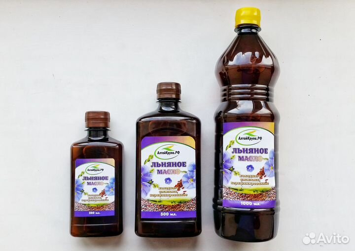 Масло холодного отжима от производителя с Алтая