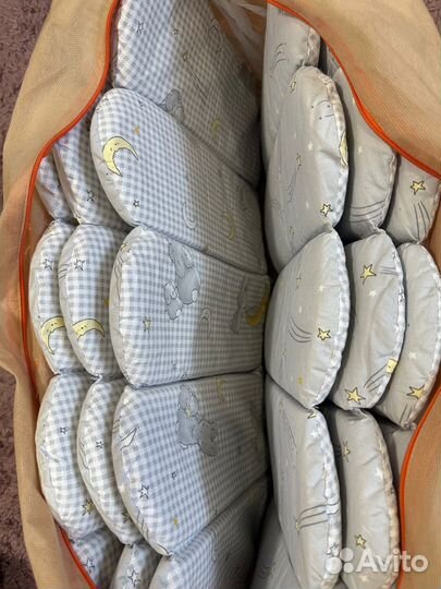 Бортики в детскую кроватку