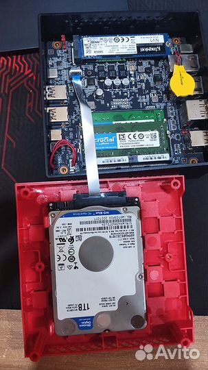 Компьютер Mini-PC неттоп AMD Ryzen 5 4500U