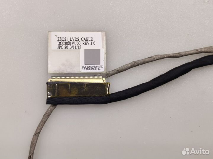 Шлейф матрицы для ноутбука HP Pavilion 15-G, 15-R