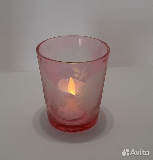 Подсвечник стеклянный