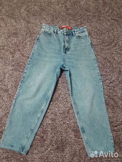 Джинсы женские укороченные