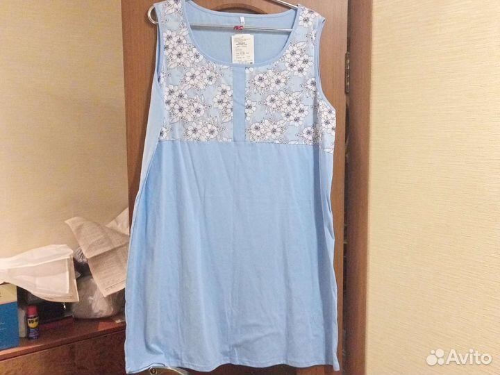 Халат и сорочка, женские 100 х/б