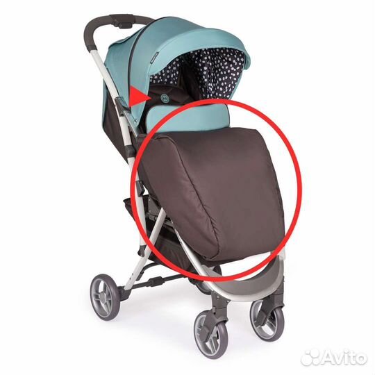 Чехол на ножки в коляску