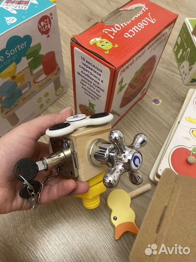Развивающие игрушки от 1 года пакетом