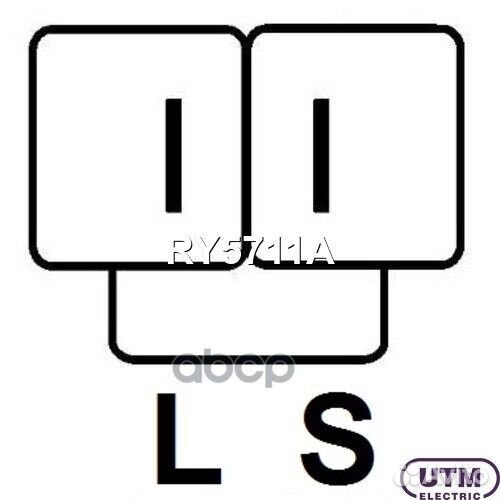 Регулятор генератора + щеткодержатель RY5711A Utm