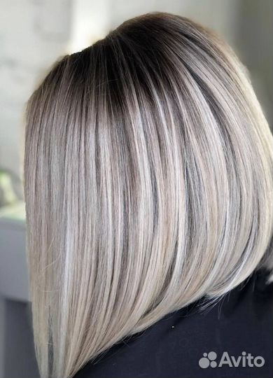 Сложное окрашивание, восстановление волос