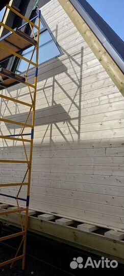 Обшивка домов блокхаусом,сайдингом,вагонкой