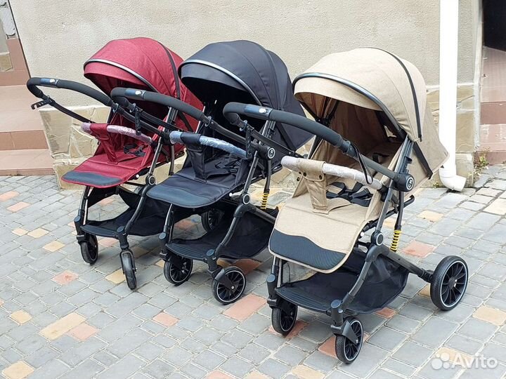 Коляска с перекидной ручкой (все цвета)
