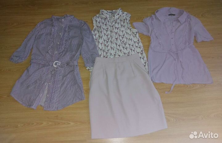 Комплект женской одежды сиреневый 42-44