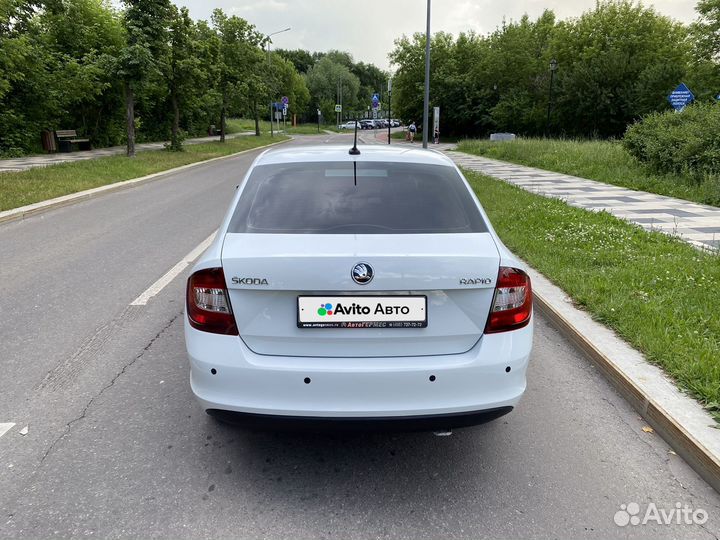 Skoda Rapid 1.6 МТ, 2017, 139 000 км