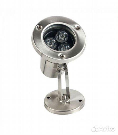 Подводный светильник, 24ас, Мощн. 3 Вт.Цвет: RGB