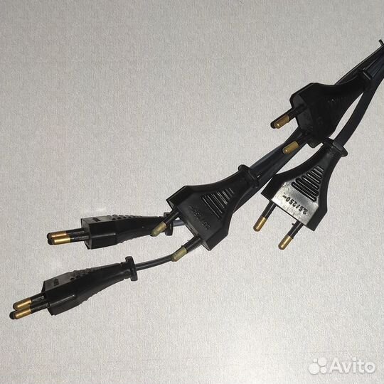 Сетевой провод с вилкой. 5 шт./лот. Новые