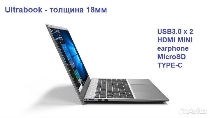 Игровой ноутбук Like Energy-5 8потоков 16/512gbSSD
