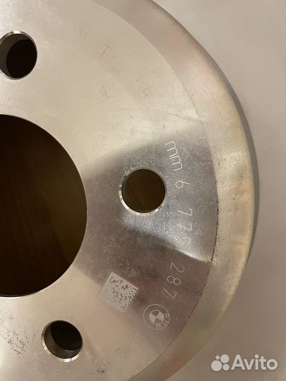 Оригинал Заданий тормозной диск bmw f10