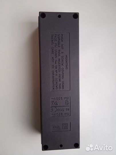 Розетка S4747 3x C13, 1x C14, 15 А