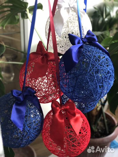 Шары из ниток