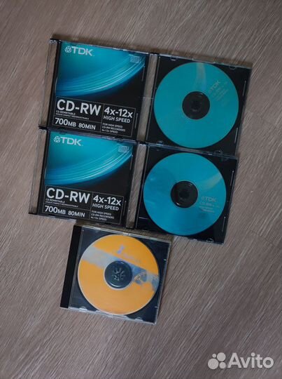 Cd диски новые чистые