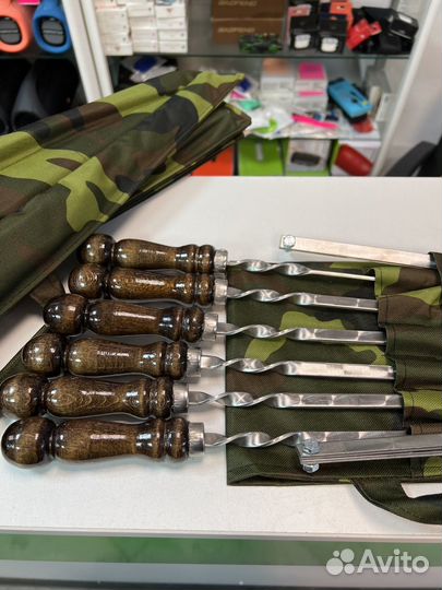 Подарочный набор шампуров для мужчины