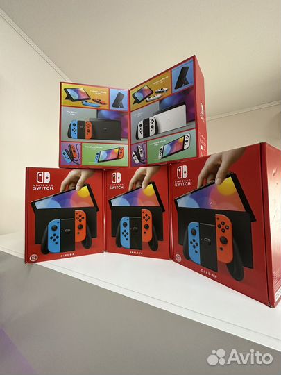 Nintendo Switch Oled Neon/White NEW