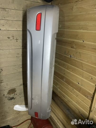 Задний бампер priora 1 хэтчбек снежная королева