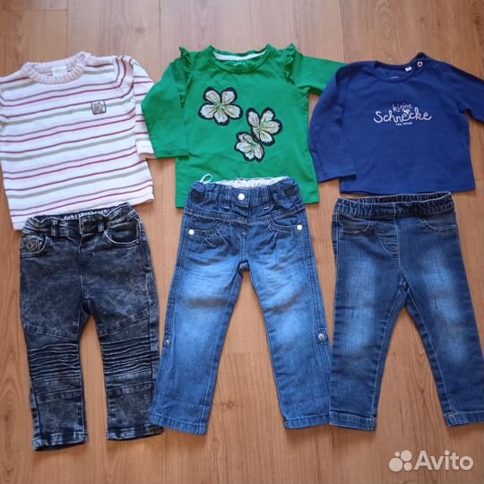 Одежда на девочку 74-80р пакетом