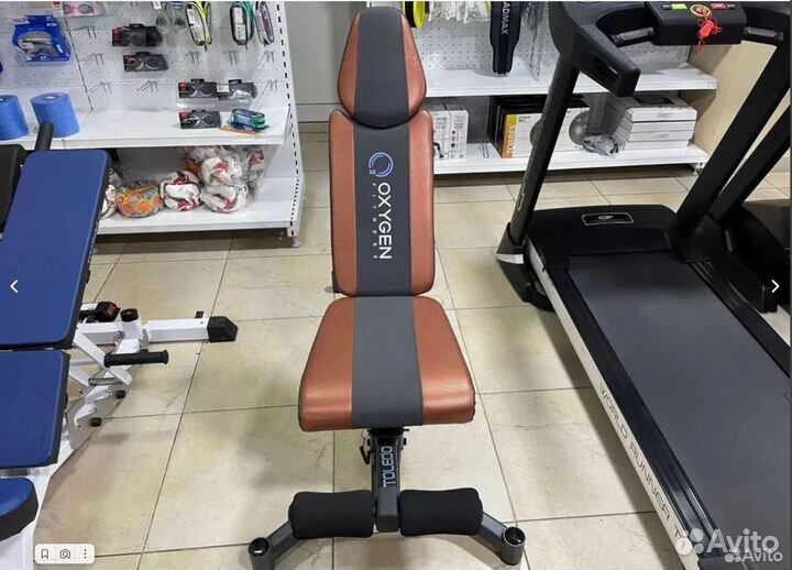 Скамья для жима oxygen toledo