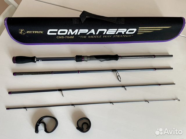 Спиннинг Zetrix companero CNS-764m купить в Москве | Хобби и отдых | Авито