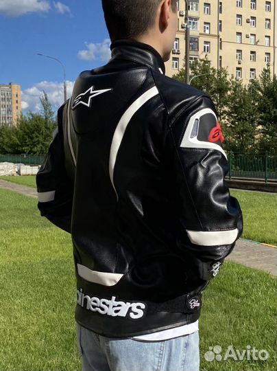 Мотокуртка alpinestars кожа