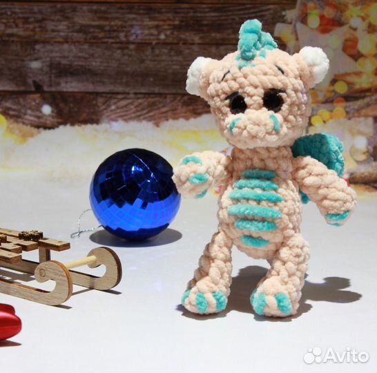 Вязаные игрушки, дракоши