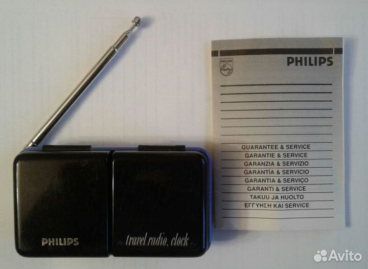 Philips D1868 радиоприемник с часами
